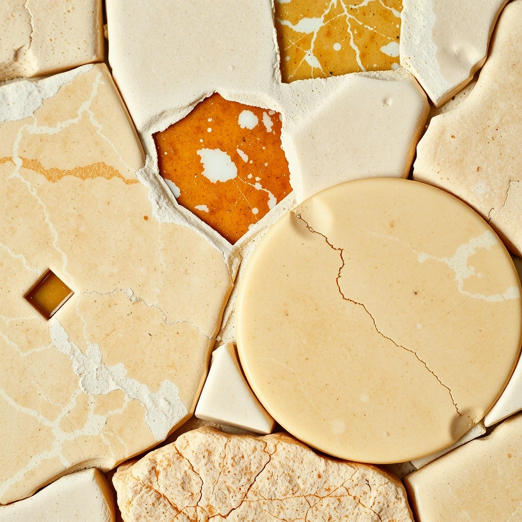 Texture de pierre calcaire polie